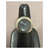 .925 Moonstone Ring Size 7.5