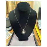 Noa Zuman .925 Pearl Necklace (Isreal) 18' Chain