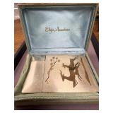 Vintage Elgin lighter and Cigarette Case