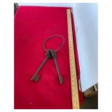 Heavy Cast Iron Door Keys