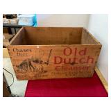 Antique Old Dutch Cleaner Crate