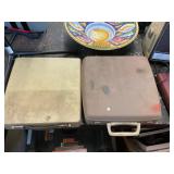 2 Vintage Portable Type Writers