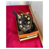 Vintage Christmas Lights and Sleigh Bells Lot