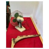 Vintage Metal Fan & Baltimore Sign Bracket