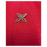 Sterling Flower Pin