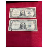 1957 & 1957B $1 Silver Certificates