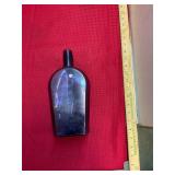 Purple Amethyst Glass Whiskey  Bottle