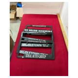 Vintage Advertising License Plate Covers