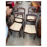 4 Antique Chairs