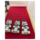3 Nautical Picture Frames and Gaft