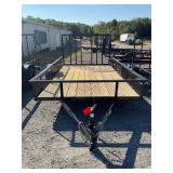 7x12GWHS-16 3K 16" Mesh Sides Utility Trailer
