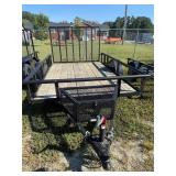 5.5x10GWPT 3K Pipe Top Utility Trailer