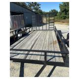 6x12GW 3K Ladder in Gates Utility Trailer