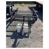4x6T 12" Tire No Gate Utility Trailer