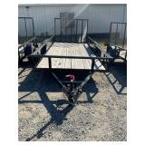 6x14GW2BRK-TSC 7K 15" Tires Utility Trailer