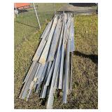 Assorted Lengths and Pieces of Aluminum