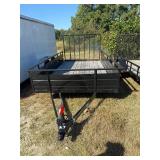 6x12SSG 3K Solid Side Utility Trailer