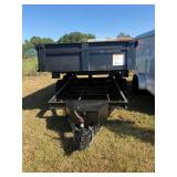 6x12DUMPLP10K Gravity Down 225 Tire Dump Trailer