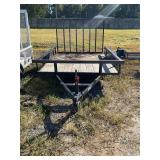 6x8GW 15" Tires Wood Floor Trailer