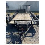 7x14GWRSBX Removable Front Side Trailer with Box