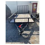 6x14GW2BRK-TSC 7K 15" Tires Utility Trailer