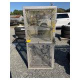 Aluminum Mesh Locker