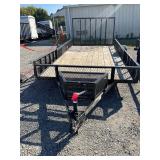 7x14GWRS-BX Removable Side Trailer with Box