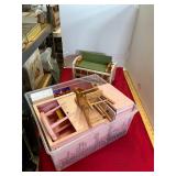 Vintage Wooden Doll Furniture some Ginny