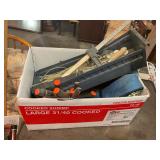 Box w/ Clamps, Zip-Ties & Rachet Strap