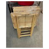 5 Folding TV Tray Tables