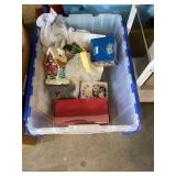Box of Christmas Ornaments