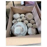Vintage W.S. George Lido Floral China