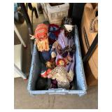 Raggedy Ann Style Folk Art Dolls