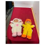 2 Vintage Troll Dolls