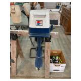 6 HP Evinrude Outboard Motor