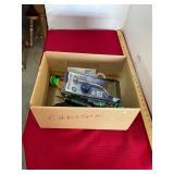 Box w/ Garage & Trimming Hand Tools
