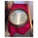 Antique Oval Mirror