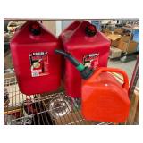3 Gas Cans