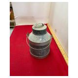 Vintage Galvanized Cream Can