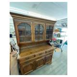 2 Piece China Cabinet 55"X19"X76"