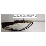 Marlin MOdel 100 22 Caliber