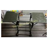 Metal Wheeled Stand/Table