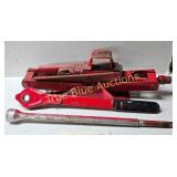Vintage SIMP Scissor Jack Set with Tire Iron and P