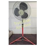 Vintage Industrial Stand Fan - Perfect for Home or