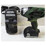 Hitachi 18V Cordless Impact Driver Set with Batter