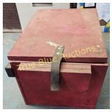 Vintage Homemade Shop Box with Divided Compartment