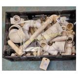 Versatile Crate of PVC Plumbing Parts - Lot #113