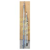 Set of Three Vintage Telescoping Poles - Ideal for