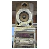 Vintage Philips Magnavox Audio System with Speaker