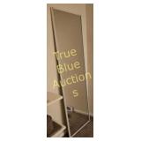Elegant 25" x 78" Metal Frame Wall Mirror - Perfec